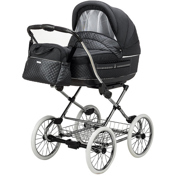 Коляска 2 в 1 классическая Roan Marita Prestige (14" белые колеса, хром рама) P231 графит - графитовая (кожа) перламутр (624730)
Коляска 2 в 1 классическая Roan Marita Prestige (14" белые колеса, хром рама) P231 графит - графитовая (кожа) перламутр (624730)