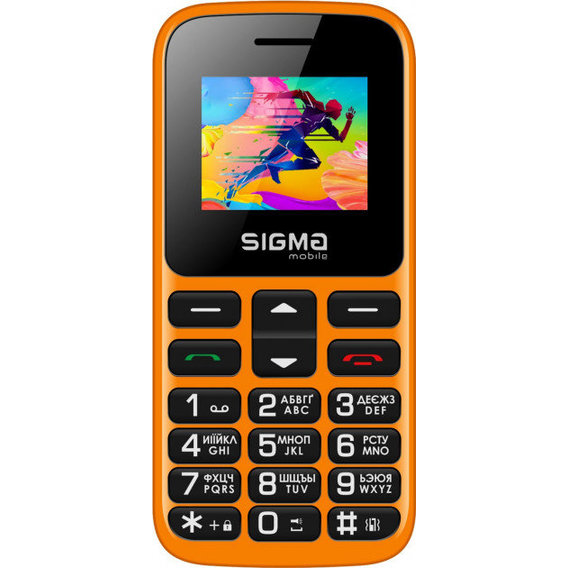 Мобильный телефон Sigma mobile Comfort 50 HIT 2020 Orange (UA UCRF)