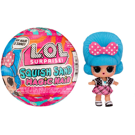 Игровой набор с куклой L.O.L. Surprise! серии Squish Sand Волшебные прически, в ассортименте (593188)
