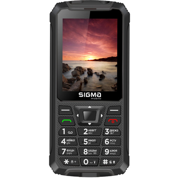 Мобильный телефон Sigma mobile Comfort 50 Outdoor Black (UA UCRF)