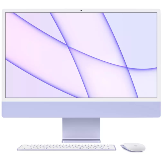 Компьютер Apple iMac M1 24" 256GB 8GPU Purple Custom (Z130000NR) 2021