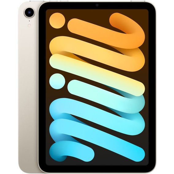 Планшет Apple iPad mini 6 8.3" 2021 Wi-Fi 64GB Starlight (MK7P3) UA