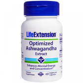 Life Extension Optimized Ashwagandha Extract 60 Veggie Caps Екстракт Ашваганда