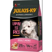 Сухий гіпоалергенний корм Julius-K9 LAMB and RICE Adult Menu для собак c бараниною 12 кг (5998274312590)