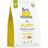 Сухий корм Brit Care Dog Sustainable Puppy для цуценят 3кг (8595602558636)