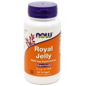 NOW Foods ROYAL JELLY 1000 mg 60 SGELS Маточне молочко