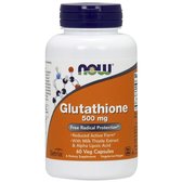 NOW Foods Glutathione 500 mg 60 caps