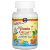 Nordic Naturals Vitamin C Gummies Tangerine flavour Вітамін С із смаком мандарину 60 жувальних цукерок