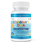 Nordic Naturals Children's DHA 250 mg 180 Mini Soft Gels Strawberry Риб'ячий жир для дітей зі смаком полуниці