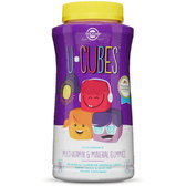 Solgar U-Cubes, Children's Multi-Vitamin & Mineral Gummies Солгар Мультівітаміни і мінерали для дітей жувальні 60 цукерок