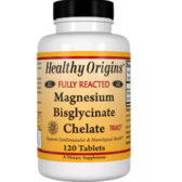 Healthy Origins Magnesium Bisglycinate Chelate, 200 mg, 120 Tablets Магній Бісгліцінат