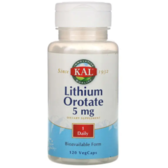 KAL Lithium Orotate 5 mg Літій 60 капсул