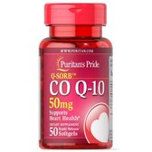 Puritans Pride Q-SORB Co Q10 50 mg Коензим Q10 50 гелевих капсул