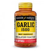 Mason Natural Garlic Oil 1500 mg Часникова олія 100 капсул