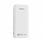 Зовнішній акумулятор Momax Power Bank 10000mAh Quick Charge Minimal PD External White (IP65W)