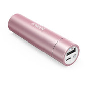 Зовнішній акумулятор ANKER PowerCore+ mini 3350mAh V1 Pink (A1104H51)