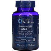 Life Extension Super-Absorbable CoQ10, 100 mg, 60 Softgels (LEX-19516)