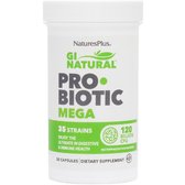 Мега Пробіотік Nature's Plus Probiotic Mega, 120 Billion CFU, Capsules (NTP43902)