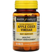 Mason Natural Extra strength apple cider vinegar Яблучний оцет 100 таблеток