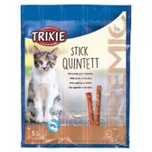 Ласощі для кішок Trixie Premio Quadro-Sticks палички з ягням і індичкою 5 шт. 5 г (4011905427232)