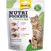 Вітамінні ласощі Gimborn GimCat Nutri Pockets для кішок Кантрі мікс 150 г (4002064419183)