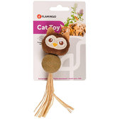 Іграшка з котячої м'ятою Flamingo Catnip Owl сова для котів 14x4.5x3 см