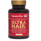 Natures Plus Ultra Hair Sustained Release Комплекс для волосся для чоловіків та жінок 60 таблеток