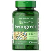 Puritan's Pride Fenugreek 610 mg Гуньба 100 капсул