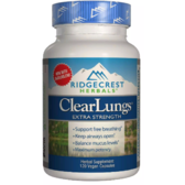 RidgeCrest Herbals, ClearLungs, Extra Strength, 120 Vegan Capsules (RCH156)