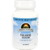 Source Naturals Theanine Serene, 30 Tab