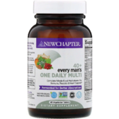 New Chapter, 40+ Every Man's One Daily Multi, 48 Vegetarian Tablets (NCR-00330)