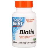 Doctor's Best, Biotin, 10,000 mcg, 120 Veggie Caps (DRB-00373) Біотін