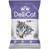 Наповнювач DelliCat Purple силікагелевий для котячого туалету з ароматом лаванди 5.0л/6 (SGL025)