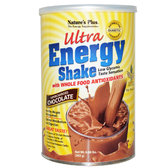 Natures Plus Chocolate Ultra Energy Shake 264 g Замінник харчування, смак шоколаду