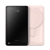 Зовнішній акумулятор Baseus Power Bank 10000mAh 20W Magnetic Bracket Wireless Fast Charge Pink (PPCX000204)