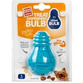 Іграшка для собак Лампочка гумова GiGwi Bulb Rubber гума S блакитна (2336)