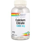 Solaray Calcium Citrate 1000 mg, 240 VegCaps (SOR-45852)