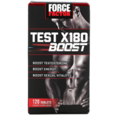 Force Factor Test X180 Boost підсилювач чоловічого тестостерону 120 таблеток