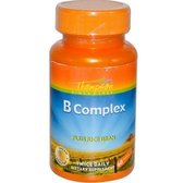 Thompson B Complex Plus Rice Bran 60 Tabs Вітамінний B-комплекс з рисовими висівками