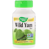 Nature's Way Wild Yam Root 425 mg Дикий ямс 100 капсул