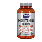 NOW Foods L-Glutamine 1000 mg Глютамін 240 веганських капсул