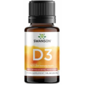 Swanson Vitamin D3 Bone and Immune Health Вітамін D3 Здоров'я кісток та імунітету 2000 IU 50 мкг 29.6 мл