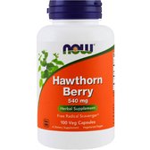 NOW Foods Hawthorn Berry 540 mg 100 caps (Глід)