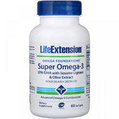 Life Extension Omega Foundations Super Omega-3 60 Softgels Супер Омега-3