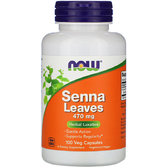 Now Foods Senna Leaves, 470 mg, 100 Veg Capsules (NOW-04752)