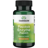 Swanson Papaya Enzyme Papain Фермент Папаї Папаїн 100 мг 90 веганських капсул