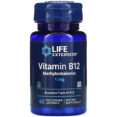 Life Extension Methylcobalamin B12 Вітамін B12 1 мг 60 льодяників