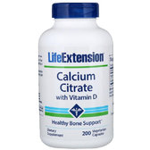 Life Extension Calcium Citrate with Vitamin D 200 Veg Caps Цитрат кальцію з вітаміном Д