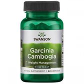 Swanson Garcinia Cambogia 80 mg Гарцинія камбоджійська 60 капсул