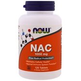 NOW Foods NAC 1000 mg 120 tabs (Ацетилцистеин)